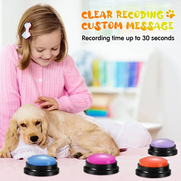 Voice Recording Pet Training buzzer/ button - FREE SHIPPING