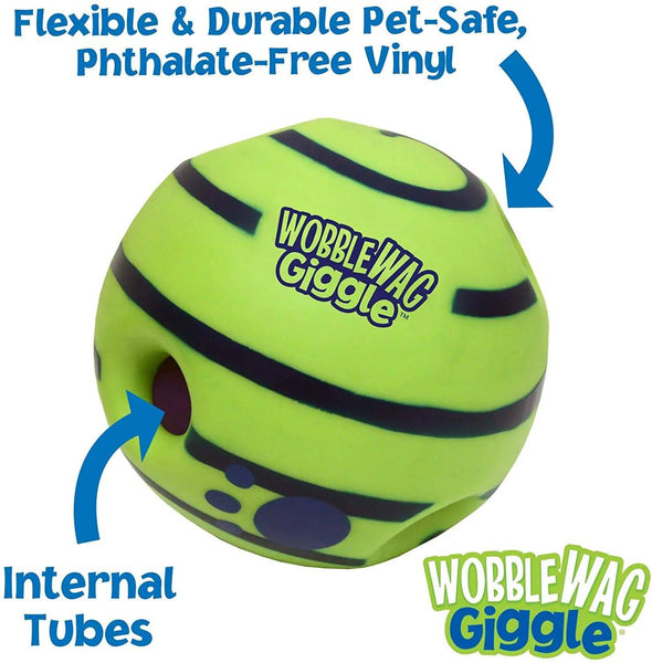 Wobble Wag Giggle Glow Ball - FREE SHIPPING